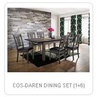 COS-DAREN DINING SET (1+6)